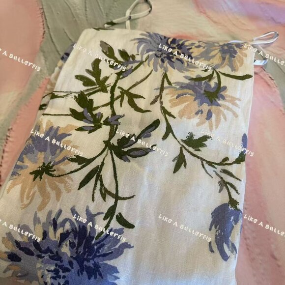 Reformation Frankie Linen Dress - Serenity - Picture 11 of 14